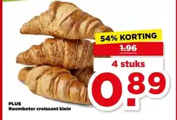 PLUS PLUS Roomboter croissant klein aanbieding