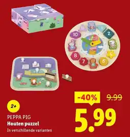 Lidl Peppa Pig aanbieding