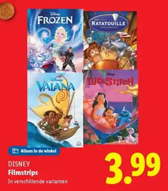 Lidl DISNEY Filmstrips aanbieding