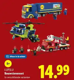 Lidl Lupilu Bouwstenenset aanbieding