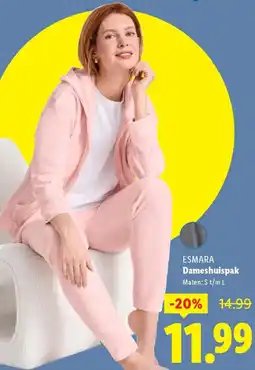 Lidl ESMARA Dameshuispak aanbieding