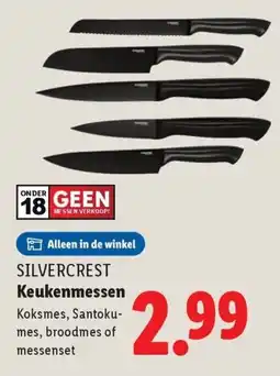 Lidl Silvercrest Keukenmessen aanbieding
