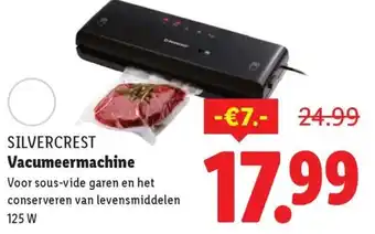 Lidl Silvercrest Vacumeermachine aanbieding