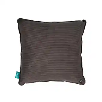 ANWB Qnuss Warmtekussen Ribstof 45x45 Donker Bruin aanbieding