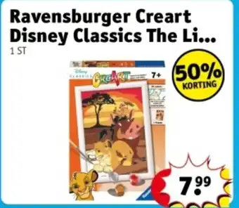 Kruidvat Ravensburger Creart Disney Classics aanbieding