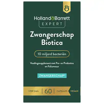 Holland & Barrett Holland & Barrett Expert Zwangerschap Biotica - 60 capsules aanbieding