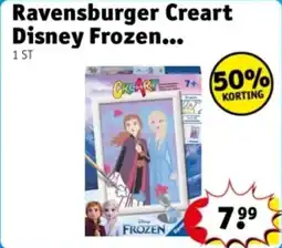 Kruidvat Ravensburger Creart Disney Frozen aanbieding