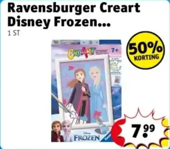 Kruidvat Ravensburger Creart Disney Frozen aanbieding