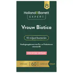 Holland & Barrett Holland & Barrett Expert Vrouw Biotica - 60 capsules aanbieding