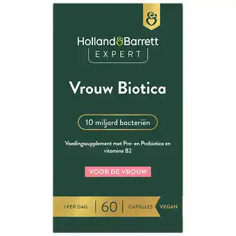 Holland & Barrett Holland & Barrett Expert Vrouw Biotica - 60 capsules aanbieding
