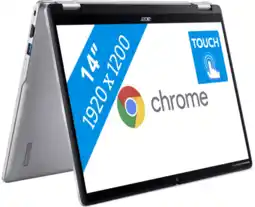 Coolblue Acer Chromebook Spin 314 (CP314-2HN-C8RG) aanbieding