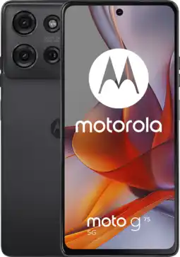 Coolblue Motorola Moto G75 256GB Zwart 5G aanbieding