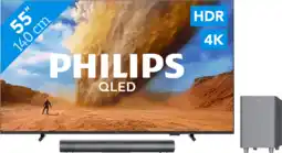 Coolblue Philips 55 PUS7800 QLED 4K (2025) + Philips TAB6100 aanbieding