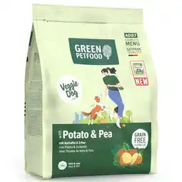 Zooplus 900g Green Petfood VeggieDog Grainfree Droog Hondenvoer aanbieding