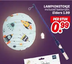 Dekamarkt Lampionstokje aanbieding