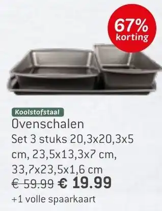 Dekamarkt Ovenschalen aanbieding