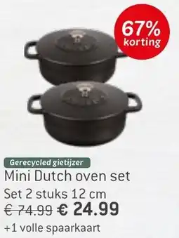 Dekamarkt Mini Dutch oven aanbieding