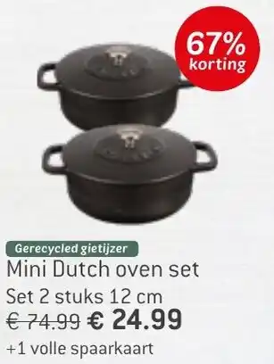 Dekamarkt Mini Dutch oven aanbieding