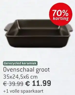 Dekamarkt Ovenschaal groot aanbieding