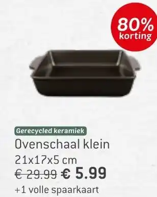 Dekamarkt Ovenschaal klein aanbieding