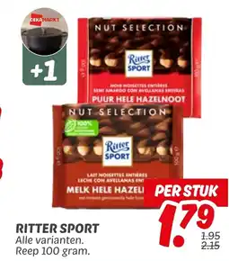 Dekamarkt Ritter sport aanbieding