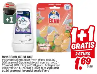 Dekamarkt Wc eend of glade aanbieding