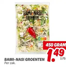 Dekamarkt Bami nasi groenten aanbieding