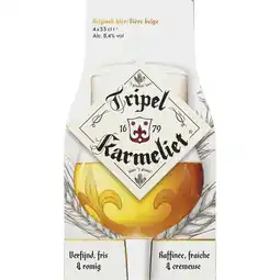 Dirk Karmeliet Tripel aanbieding