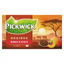Dirk Pickwick Mango & Perzik Rooibos thee aanbieding