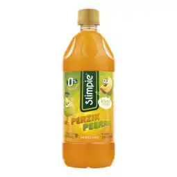 Dirk Slimpie Kids limonadesiroop perzik peer aanbieding