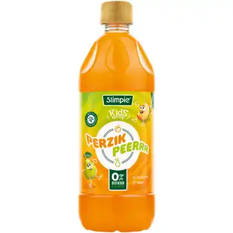 Dirk Slimpie Kids limonadesiroop perzik peer aanbieding