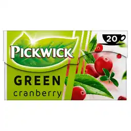 Dirk Pickwick Cranberry groene thee aanbieding