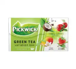 Dirk Pickwick Variatie groene thee variatiedoosje aanbieding