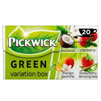 Dirk Pickwick Variatie groene thee variatiedoosje aanbieding