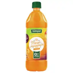Dirk Slimpie Limonadesiroop mango-passievrucht 0% aanbieding