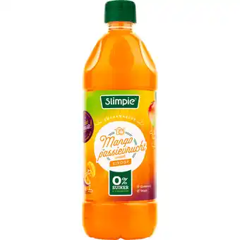 Dirk Slimpie Limonadesiroop mango-passievrucht 0% aanbieding