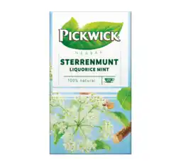 Dirk Pickwick Sterrenmunt kruiden thee aanbieding