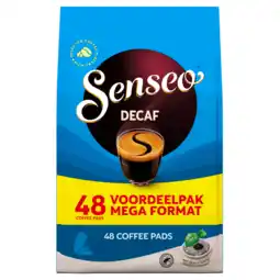 Dirk Senseo Decaf koffiepads voordeelpak aanbieding
