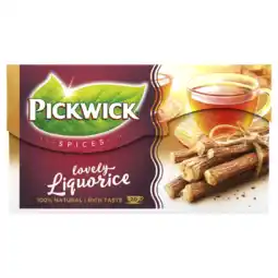 Dirk Pickwick Spices zoethout zwarte thee aanbieding