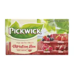 Dirk Pickwick Fruit Variatie Rood fruit thee aanbieding