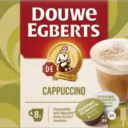 Dirk Douwe Egberts Dolce Gusto cappuccino 8 kopjes aanbieding