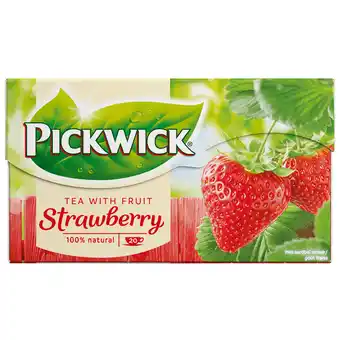 Dirk Pickwick Aardbei fruit thee aanbieding