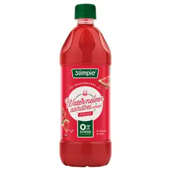 Dirk Slimpie Limonadesiroop watermeloen 0% aanbieding