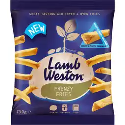 Dirk Lamb Weston Frenzy fries natural aanbieding