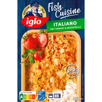 Dirk Iglo Fish cuisine Italiano aanbieding
