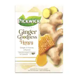 Dirk Pickwick Ginger goodness honey kop 15 zk aanbieding
