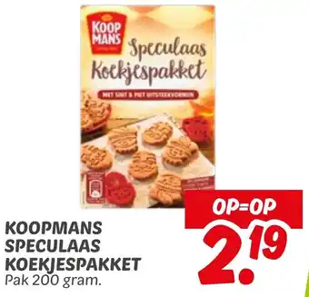 Dekamarkt Koopmans speculaas koop mans aanbieding