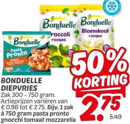 Dekamarkt Bonduelle diepvries aanbieding