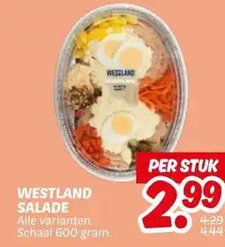 Dekamarkt Westland salade aanbieding