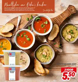Dekamarkt Deka's keuken soep aanbieding